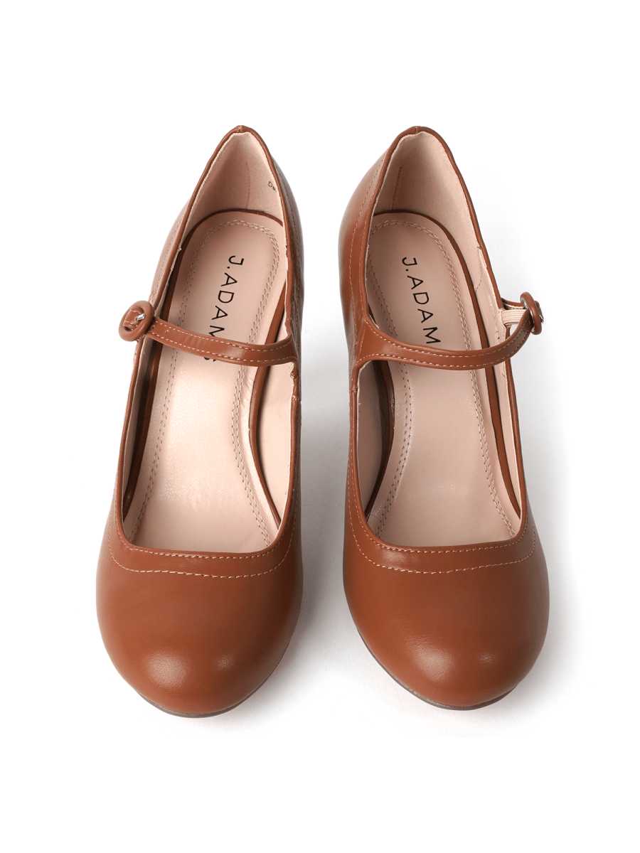 Pixie | Brown Heels by J.Adams – Don't Panic Shoes