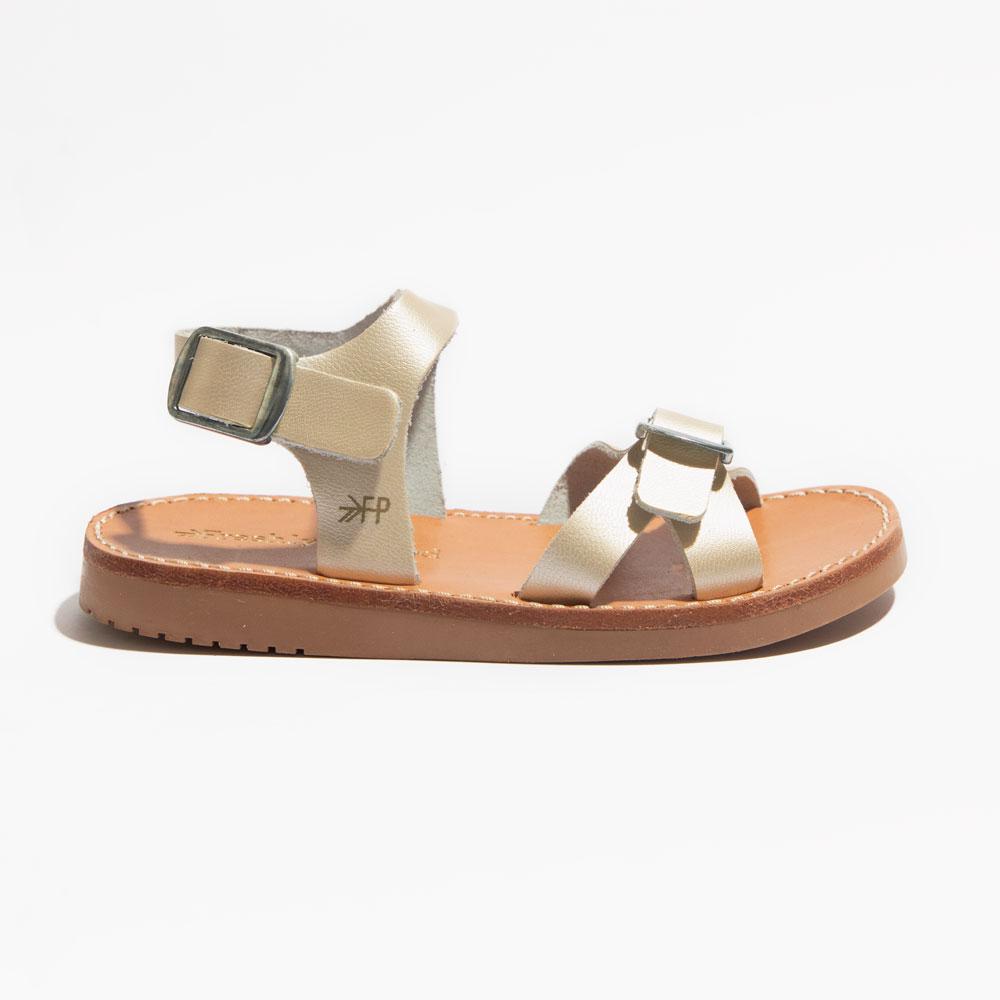 Platinum Carmel Sandal Carmel Sandal by Freshly Picked – Don't Panic Shoes