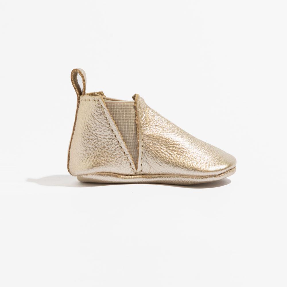 Platinum Chelsea Boot Baby Shoe Chelsea Boot by Freshly Picked – Don't Panic Shoes