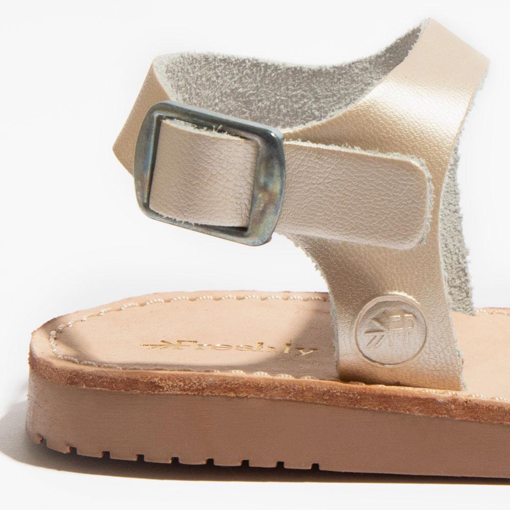 Platinum Laguna Sandal Laguna Sandal by Freshly Picked – Don't Panic Shoes