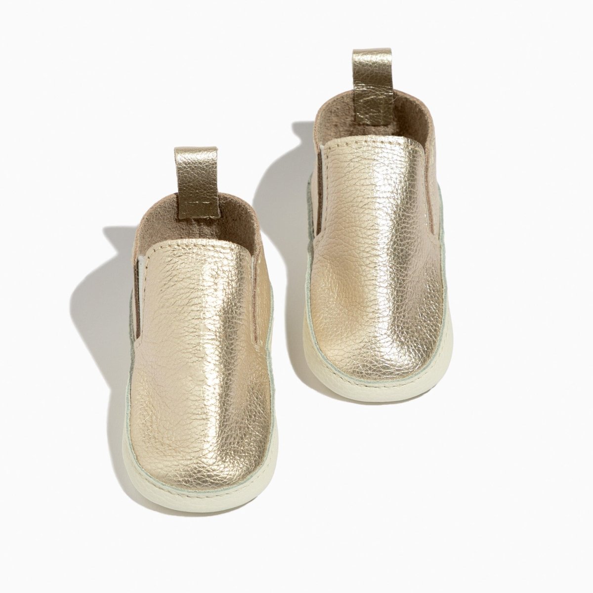Platinum Slip On Baby Shoe Slip On by Freshly Picked – Don't Panic Shoes
