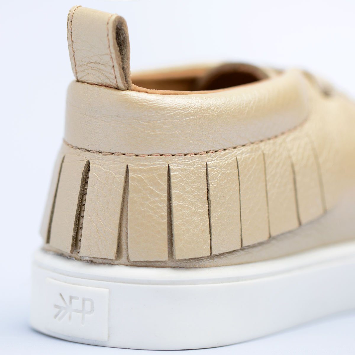 Platinum Sneaker Mocc Kids - Sneaker Mocc by Freshly Picked – Don't Panic Shoes