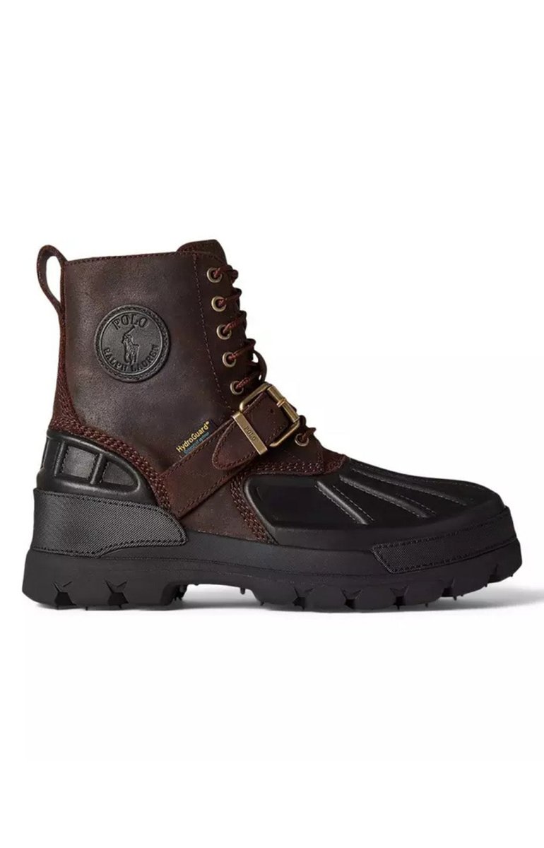 Polo Ralph Lauren Oslo High Waterproof Boots Dark Brown Leather 812845239002 Shoes by Polo Ralph Lauren – Don't Panic Shoes
