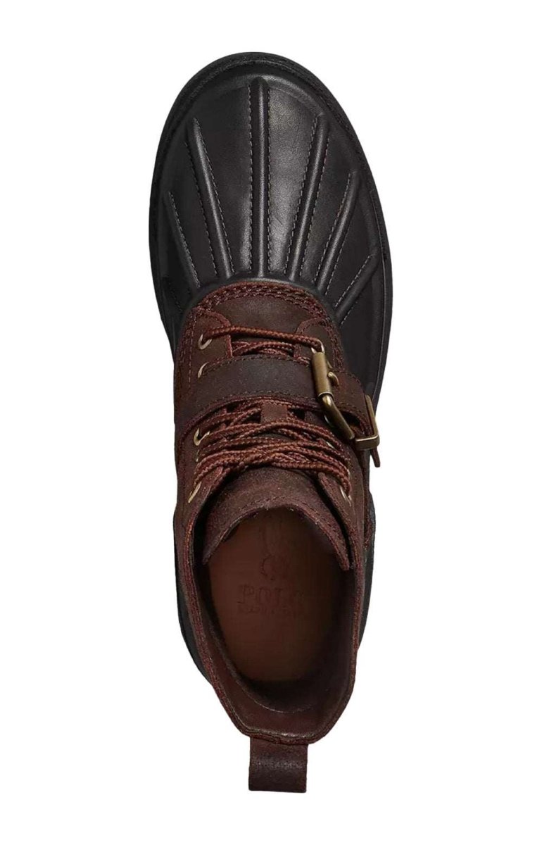 Polo Ralph Lauren Oslo High Waterproof Boots Dark Brown Leather 812845239002 Shoes by Polo Ralph Lauren – Don't Panic Shoes