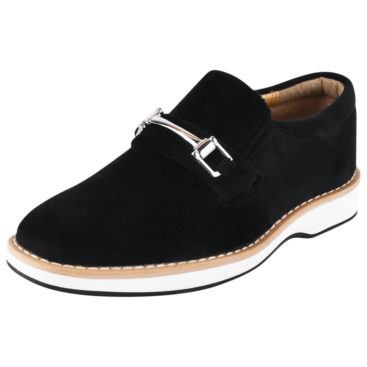 Rachel Kids Velvet Buckle Semi Casual Loafer Loafers by Libertyzeno – Don't Panic Shoes