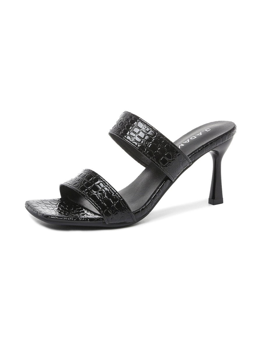 Raegan | Black Heels by J.Adams – Don't Panic Shoes