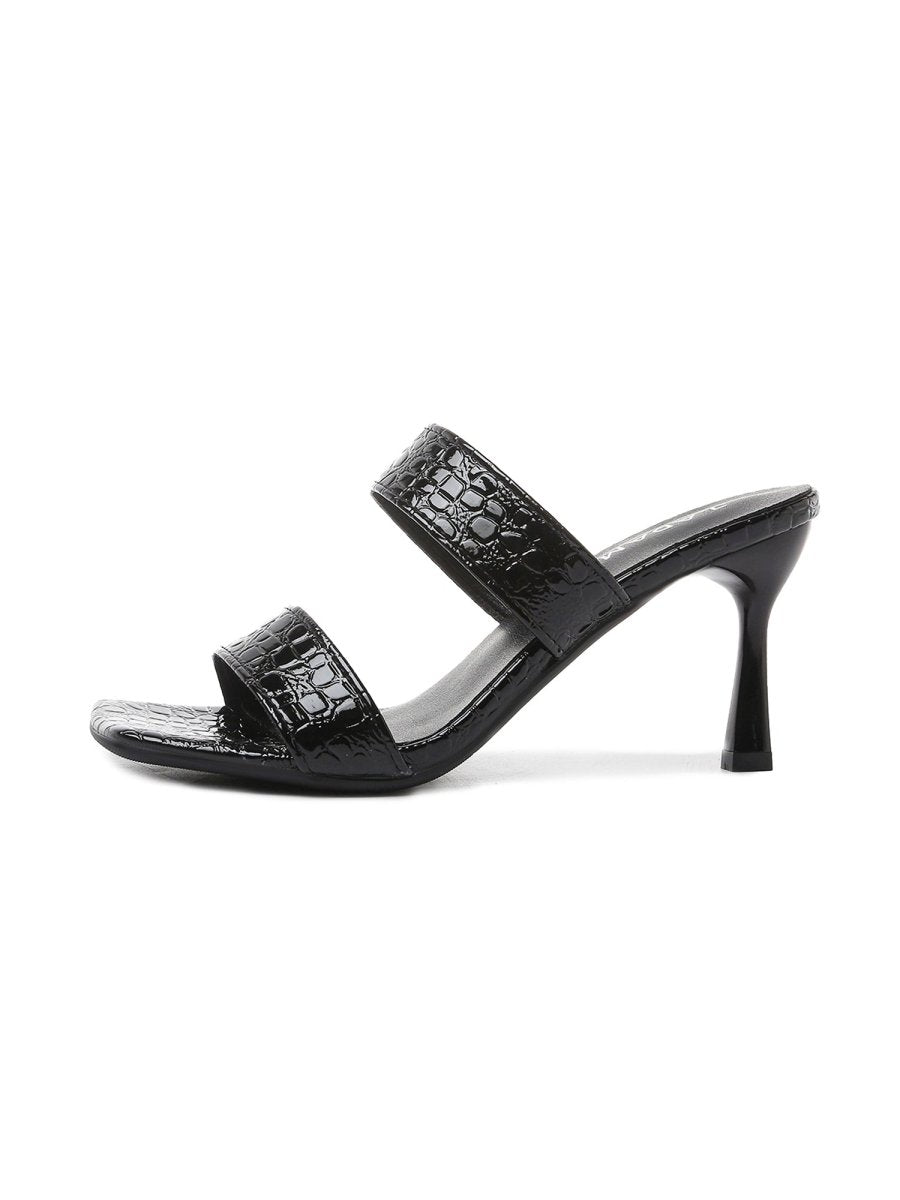Raegan | Black Heels by J.Adams – Don't Panic Shoes