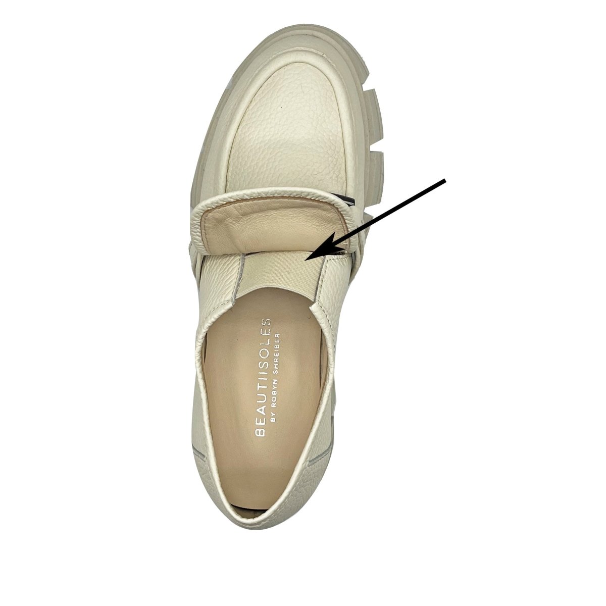 Raquel Pebbled Leather Shootie Lug Sole 2 Inch Heel Bootie by Beautiisoles – Don't Panic Shoes