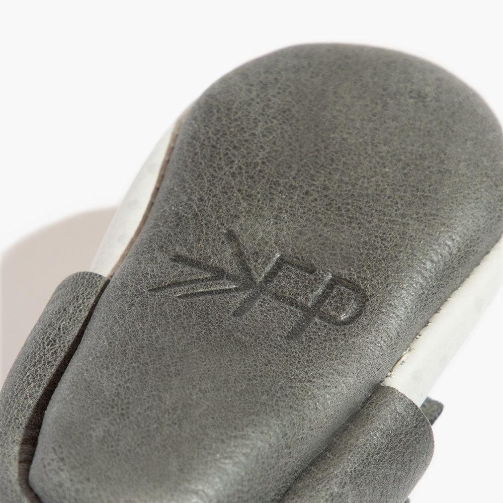 Rbg Bow Baby Shoe Bow Mocc by Freshly Picked – Don't Panic Shoes