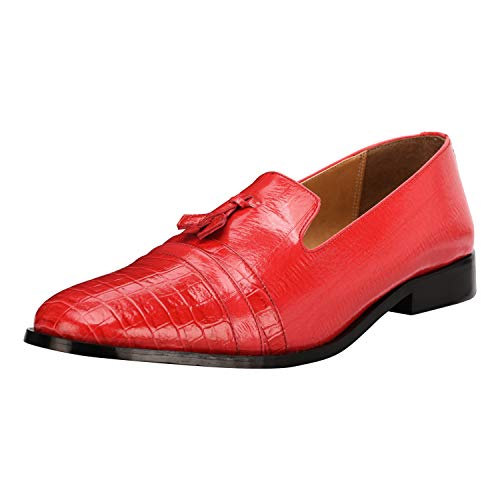 Reno Genuine Leather Slip - On Tassels Shoes For Men Loafers by Libertyzeno – Don't Panic Shoes