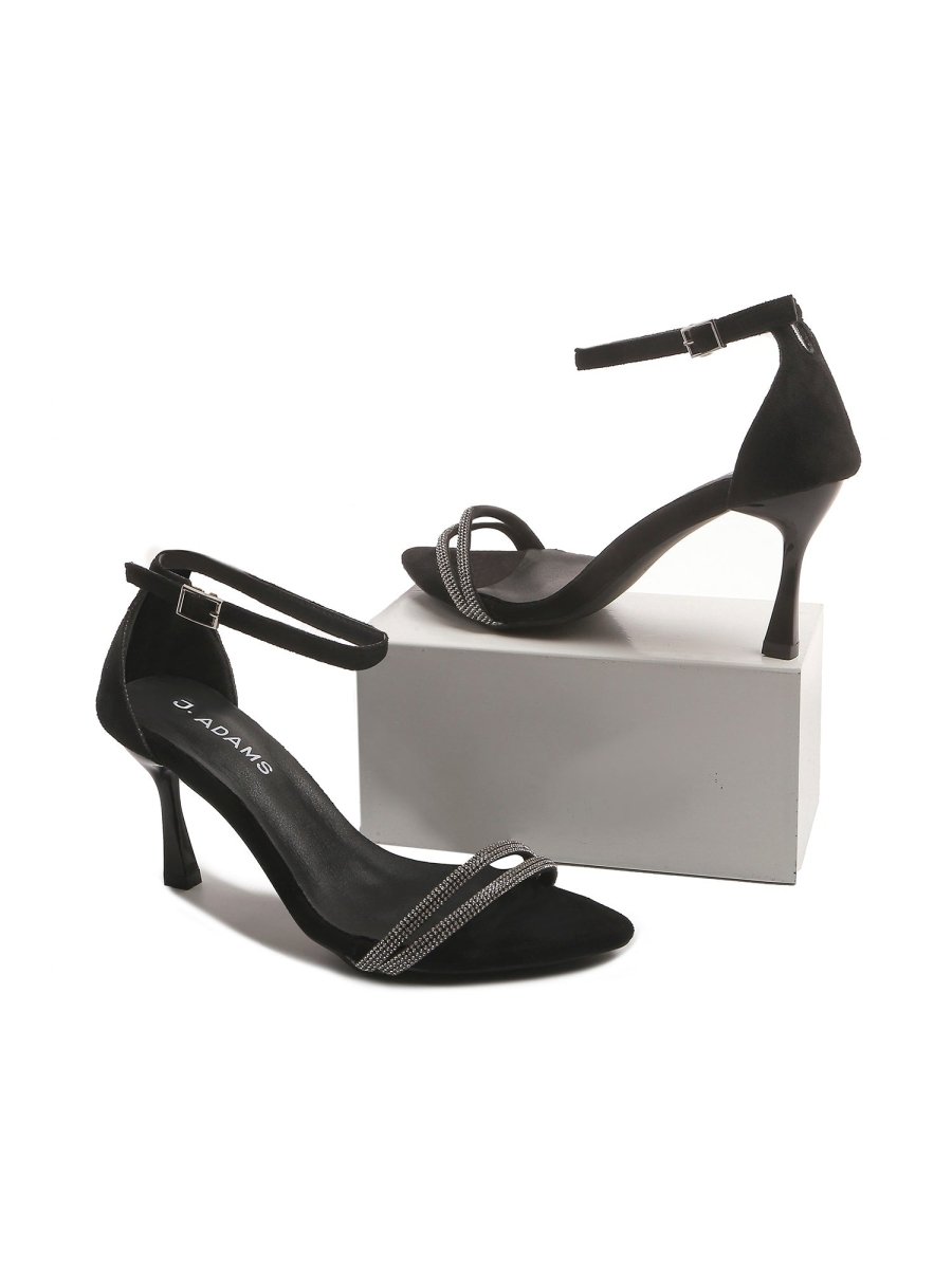 Riley | Black Heels by J.Adams – Don't Panic Shoes