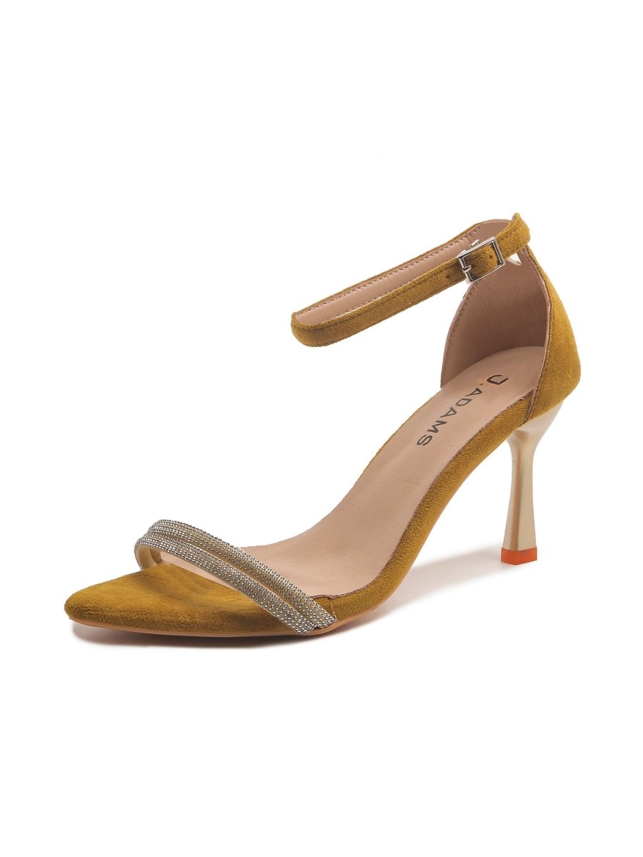 Riley | Gold Heels by J.Adams – Don't Panic Shoes