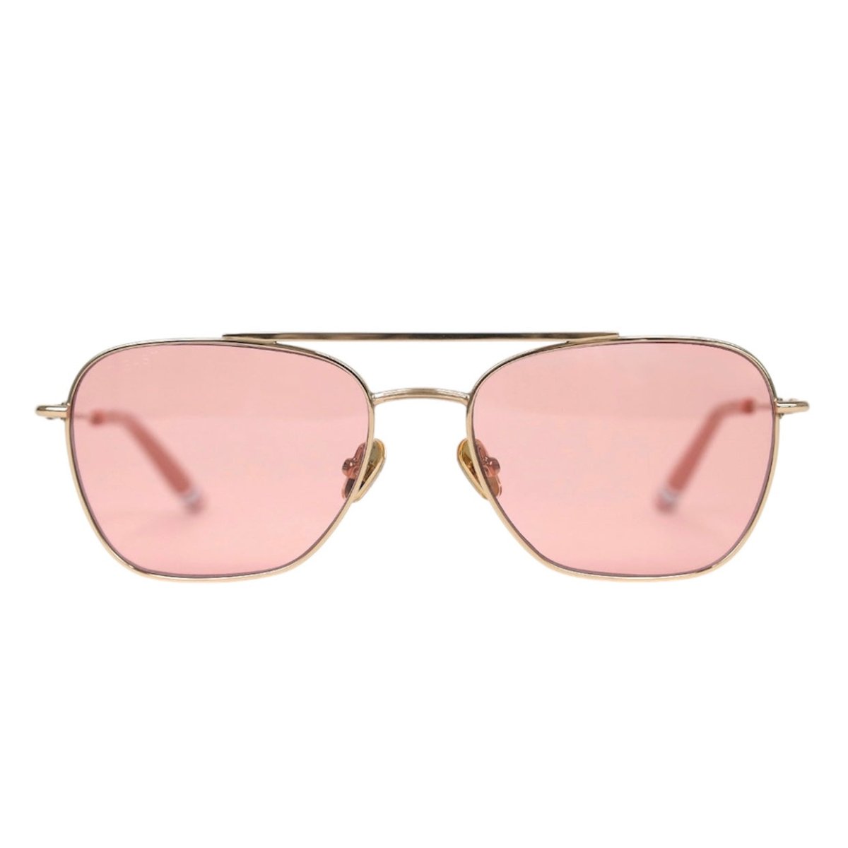 Rosewood Sunglasses 18k Gold Plated Stainless Steel Pink by Out East Eyewear – Don't Panic Shoes