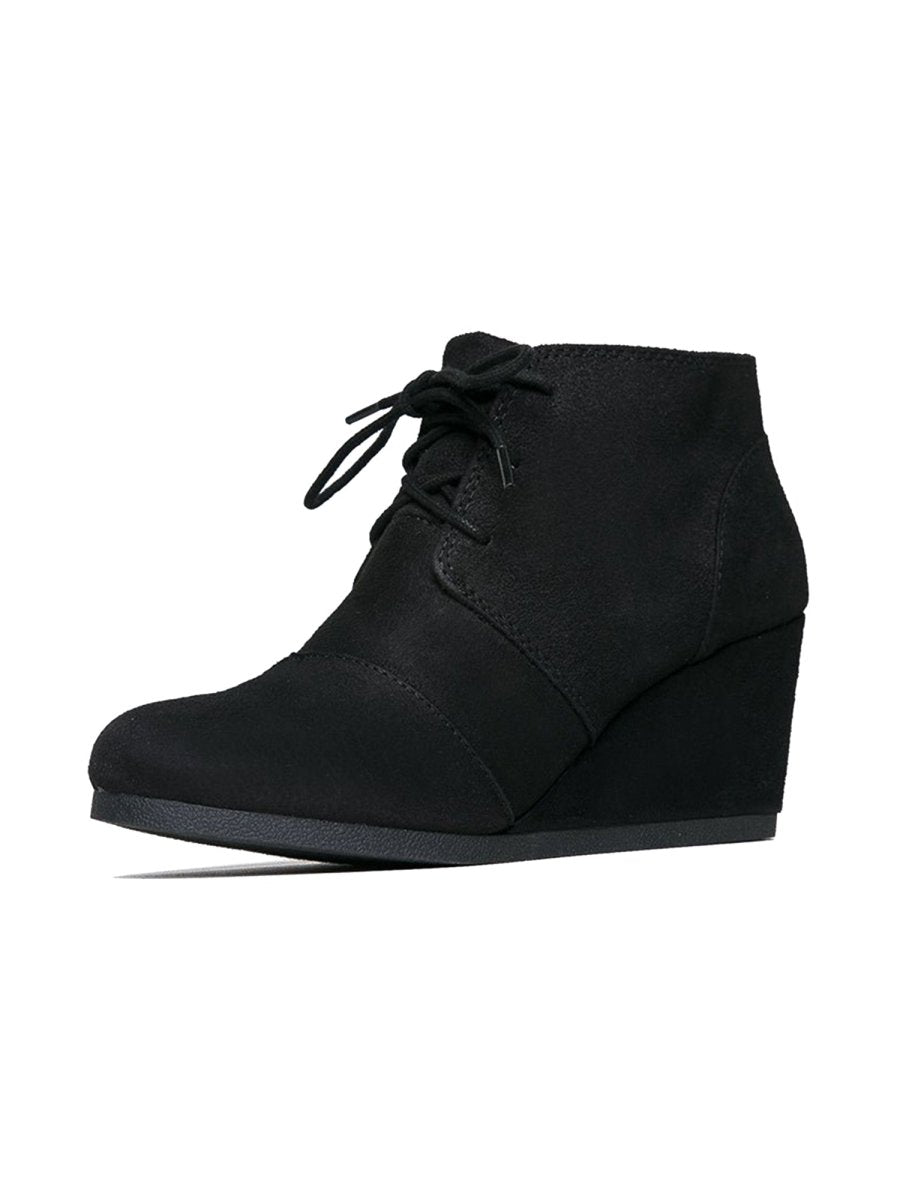 Roxy | Black Booties by J.Adams – Don't Panic Shoes