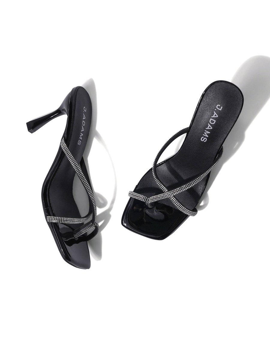 Ruby | Black Heels by J.Adams – Don't Panic Shoes