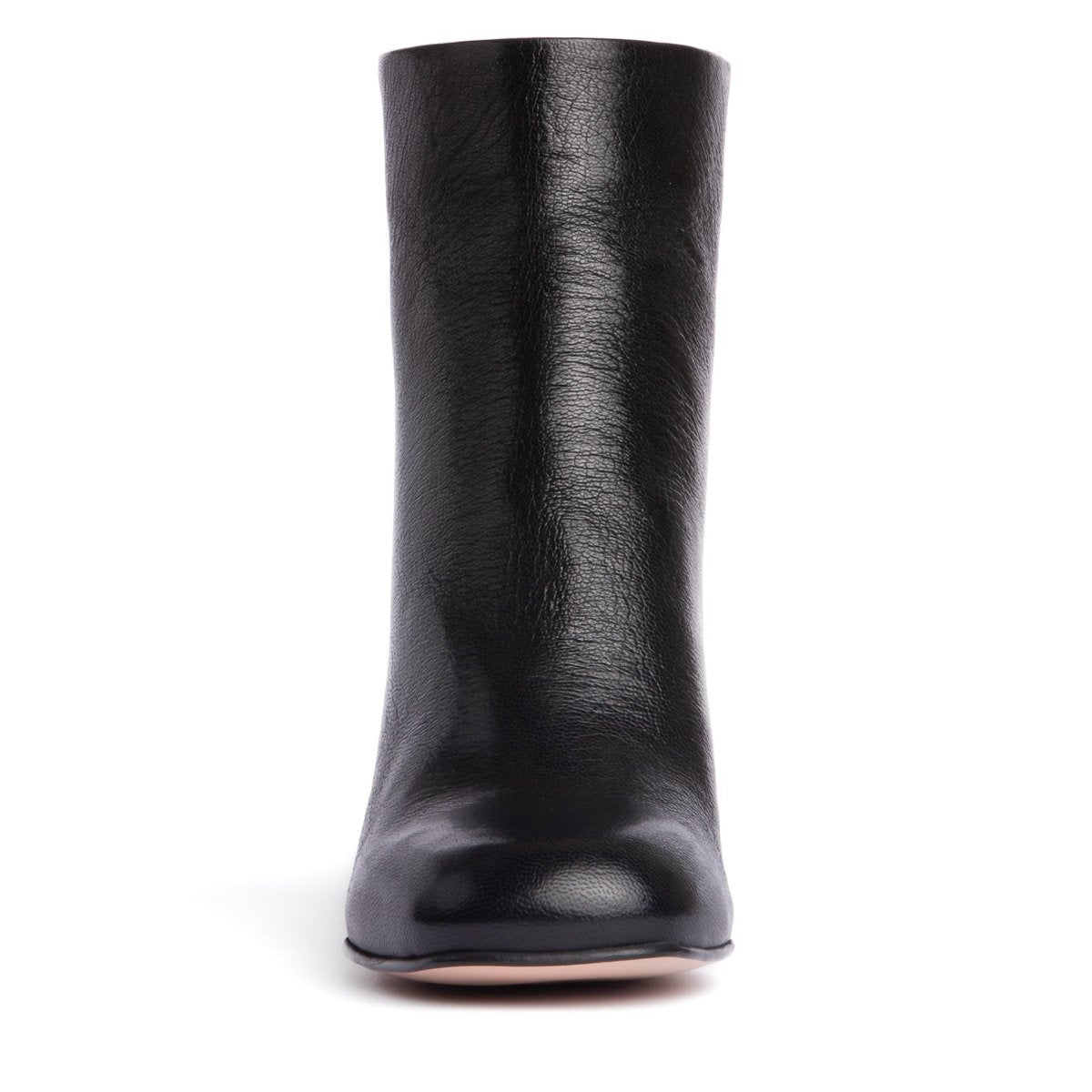 Ruby Crinkled Leather Ankle Boot Women’S 2 Inch Heel Heels by Beautiisoles – Don't Panic Shoes