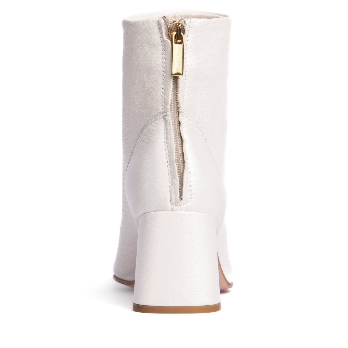 Ruby Crinkled Leather Ankle Boot Women’S 2 Inch Heel Heels by Beautiisoles – Don't Panic Shoes