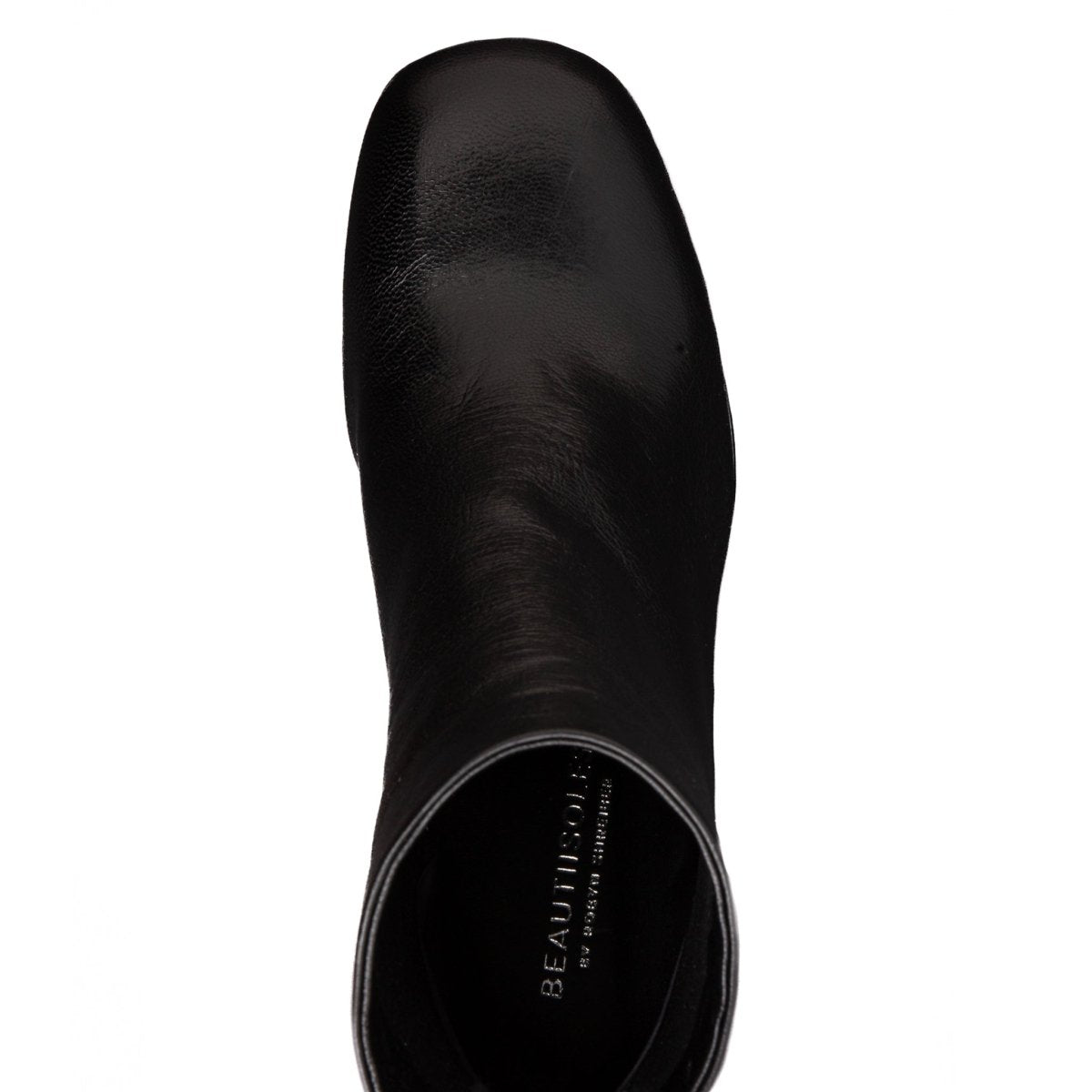 Ruby Crinkled Leather Women’S Ankle Bootie Handmade Italy Heels by Beautiisoles – Don't Panic Shoes