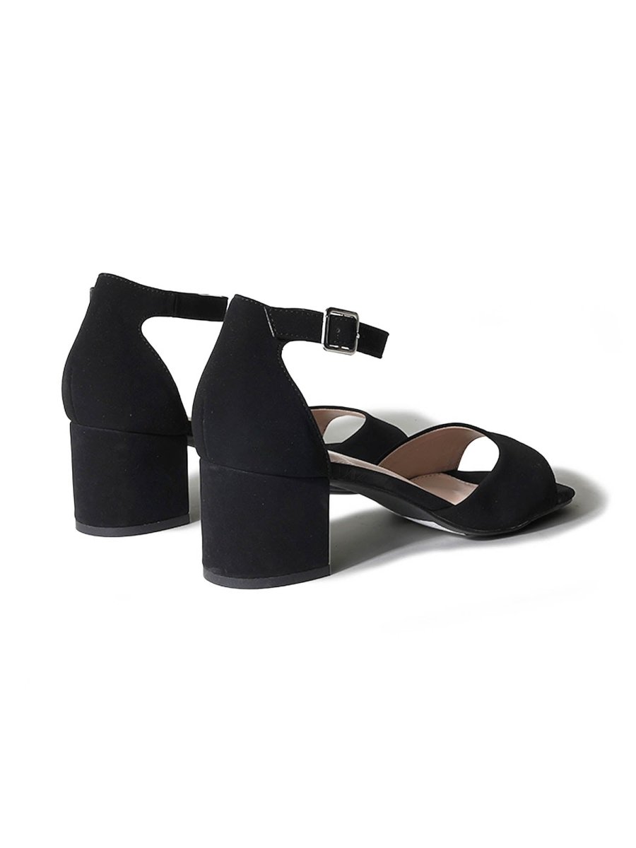 Ruth | Black Heels by J.Adams – Don't Panic Shoes