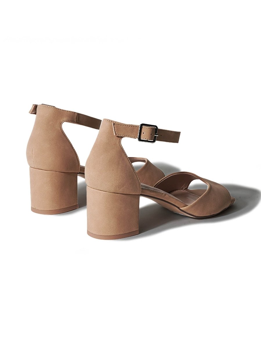 Ruth | Nude Heels by J.Adams – Don't Panic Shoes