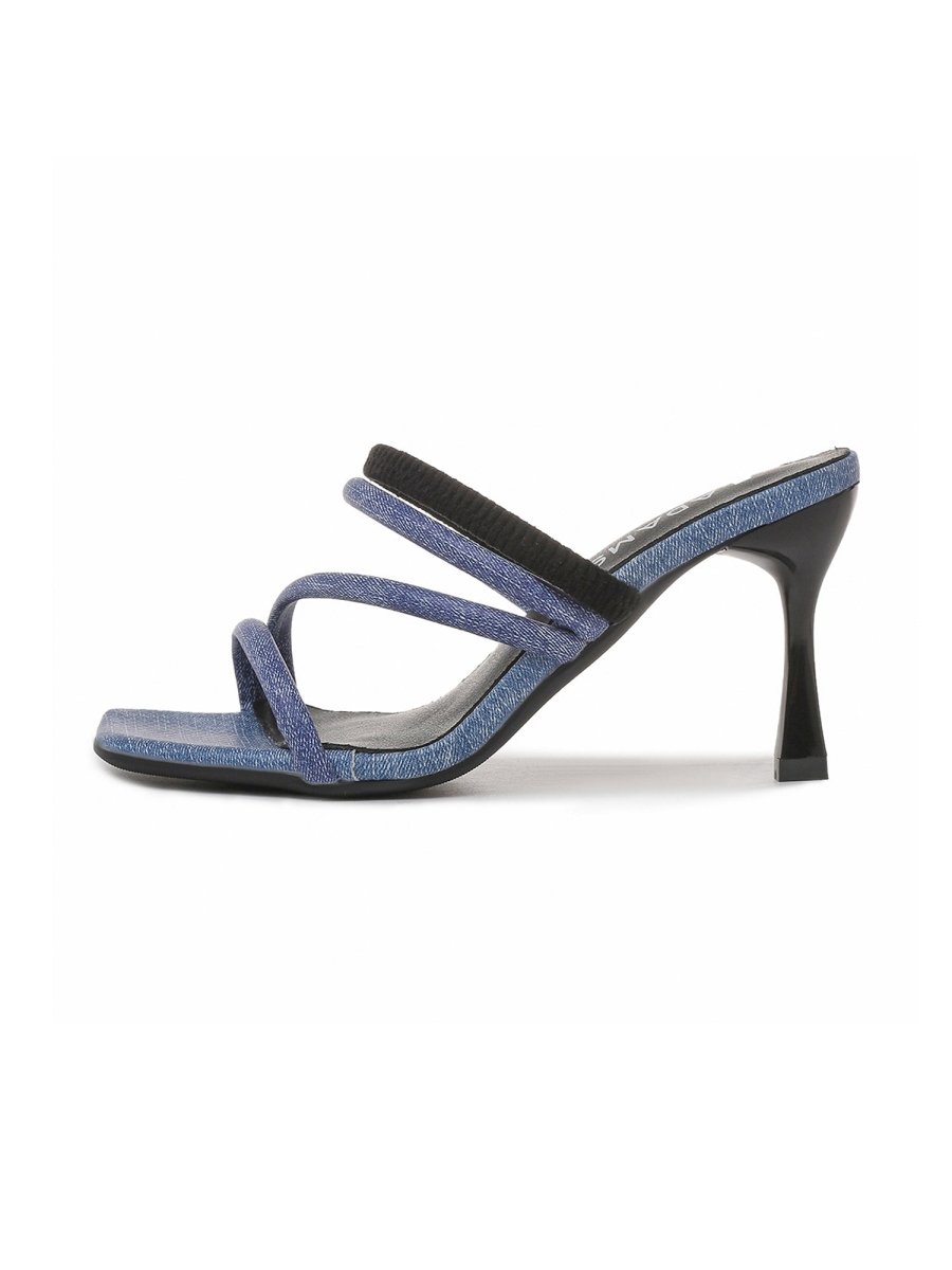 Sadie | Blue Heels by J.Adams – Don't Panic Shoes