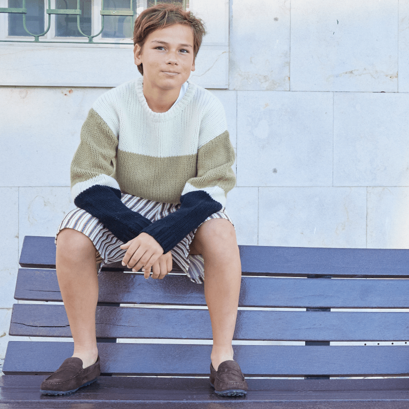 Sam Brown Cushion Padded Insole Non Slip Rubber Soles Spain fashion by Childrenchic – Don't Panic Shoes