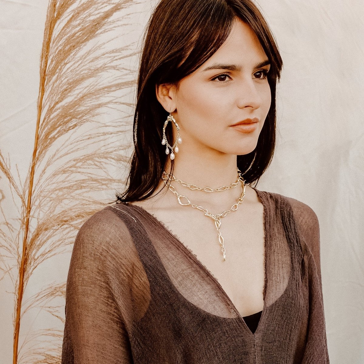 Selene Turquoise Earrings Small Earrings by Rahya Jewelry Design – Don't Panic Shoes