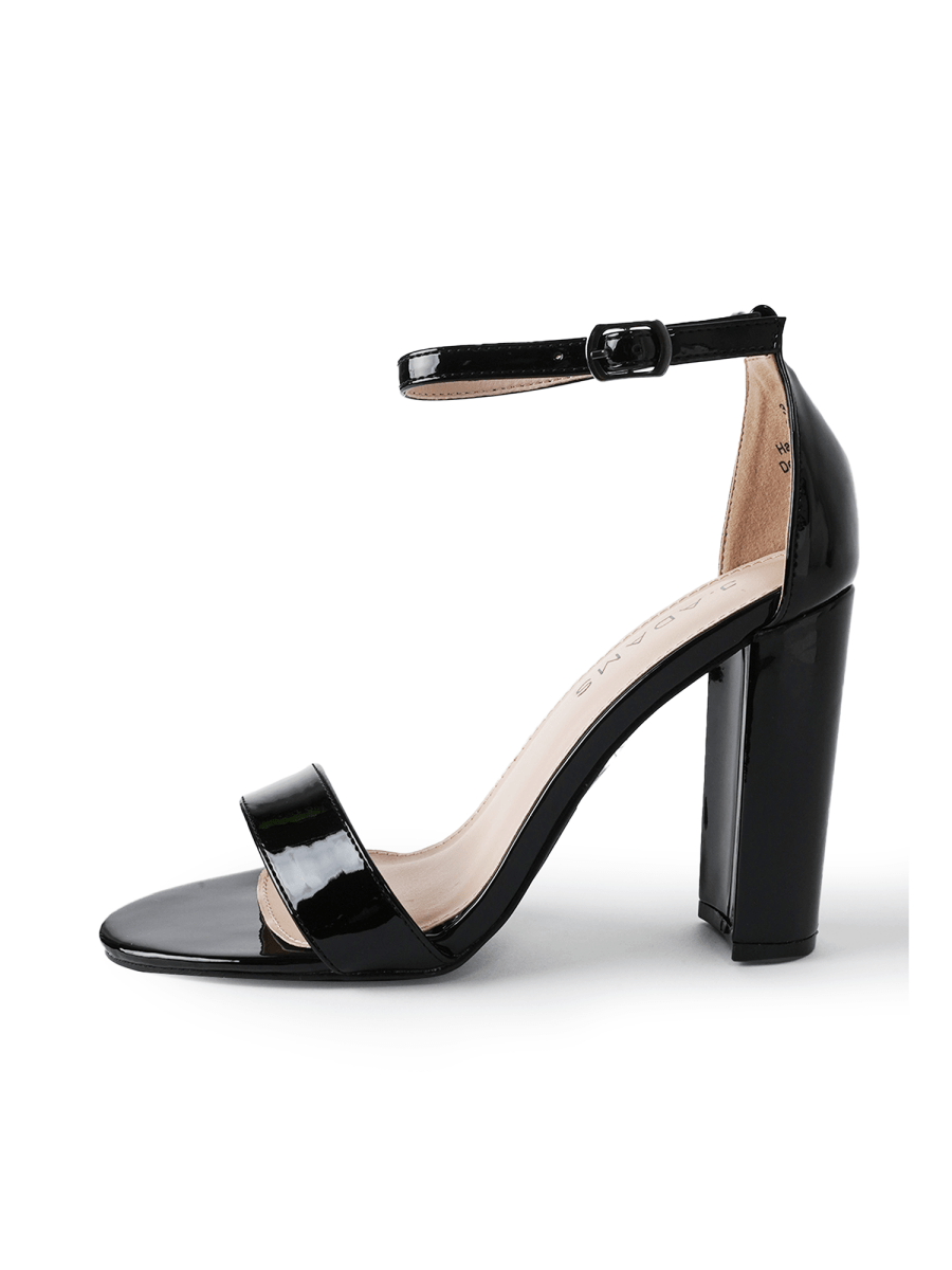 Shirley | Black Patent Heels by J.Adams – Don't Panic Shoes