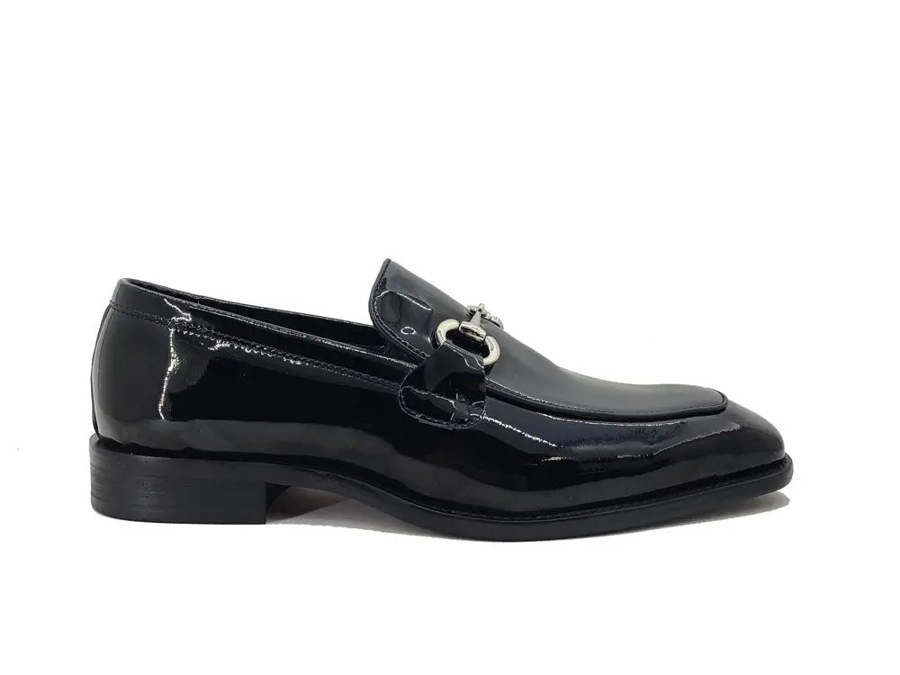 Signature Horse Bit Calfskin Slip On Loafer Ks509 - 28p Shoes by Carrucci Shoes – Don't Panic Shoes