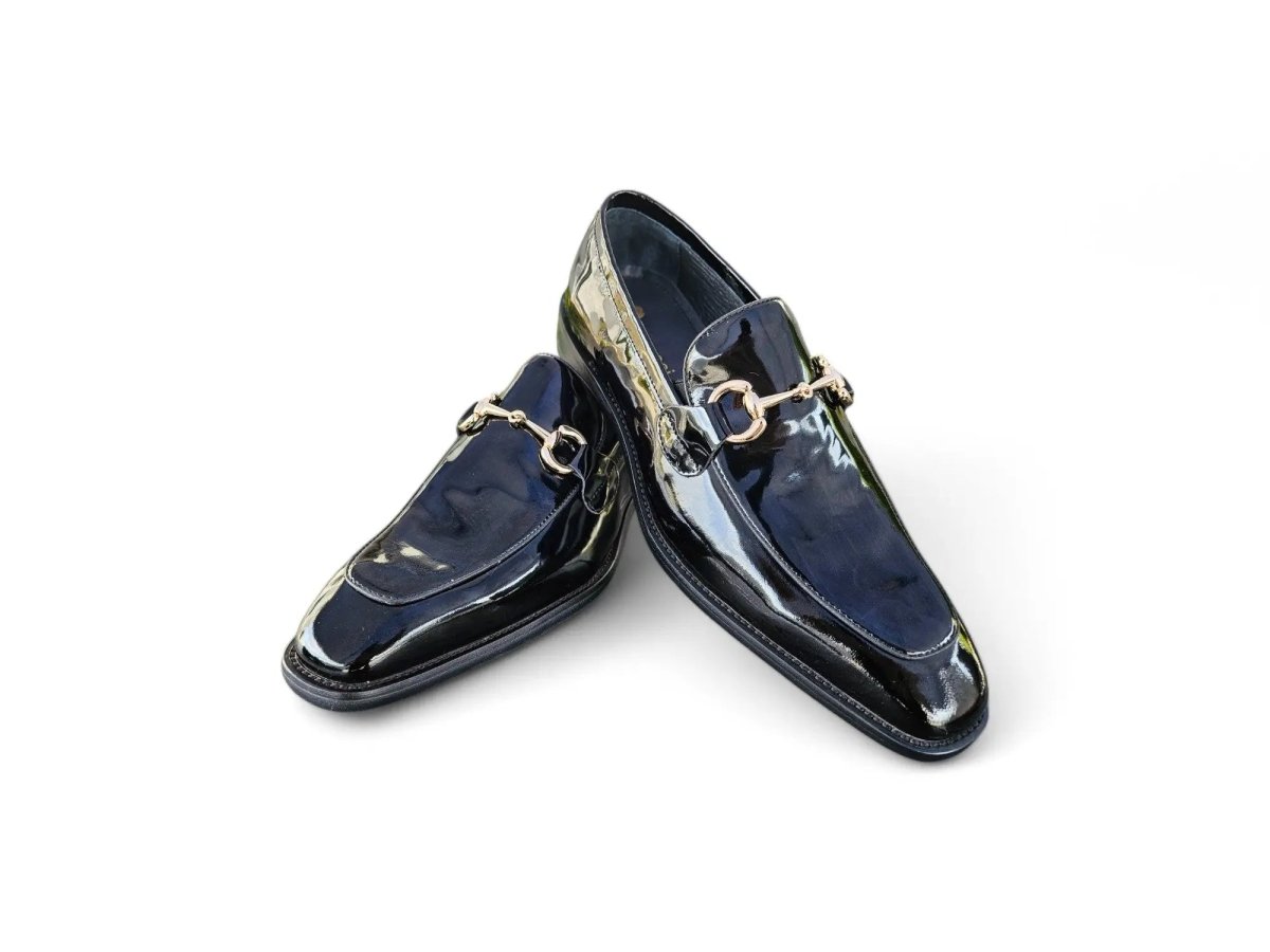 Signature Horse Bit Calfskin Slip On Loafer Ks509 - 28p Shoes by Carrucci Shoes – Don't Panic Shoes