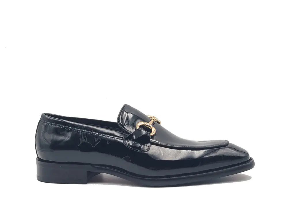 Signature Horse Bit Calfskin Slip On Loafer Ks509 - 28p Shoes by Carrucci Shoes – Don't Panic Shoes