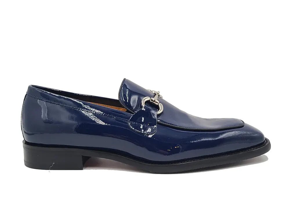 Signature Horse Bit Calfskin Slip On Loafer Ks509 - 28p Shoes by Carrucci Shoes – Don't Panic Shoes