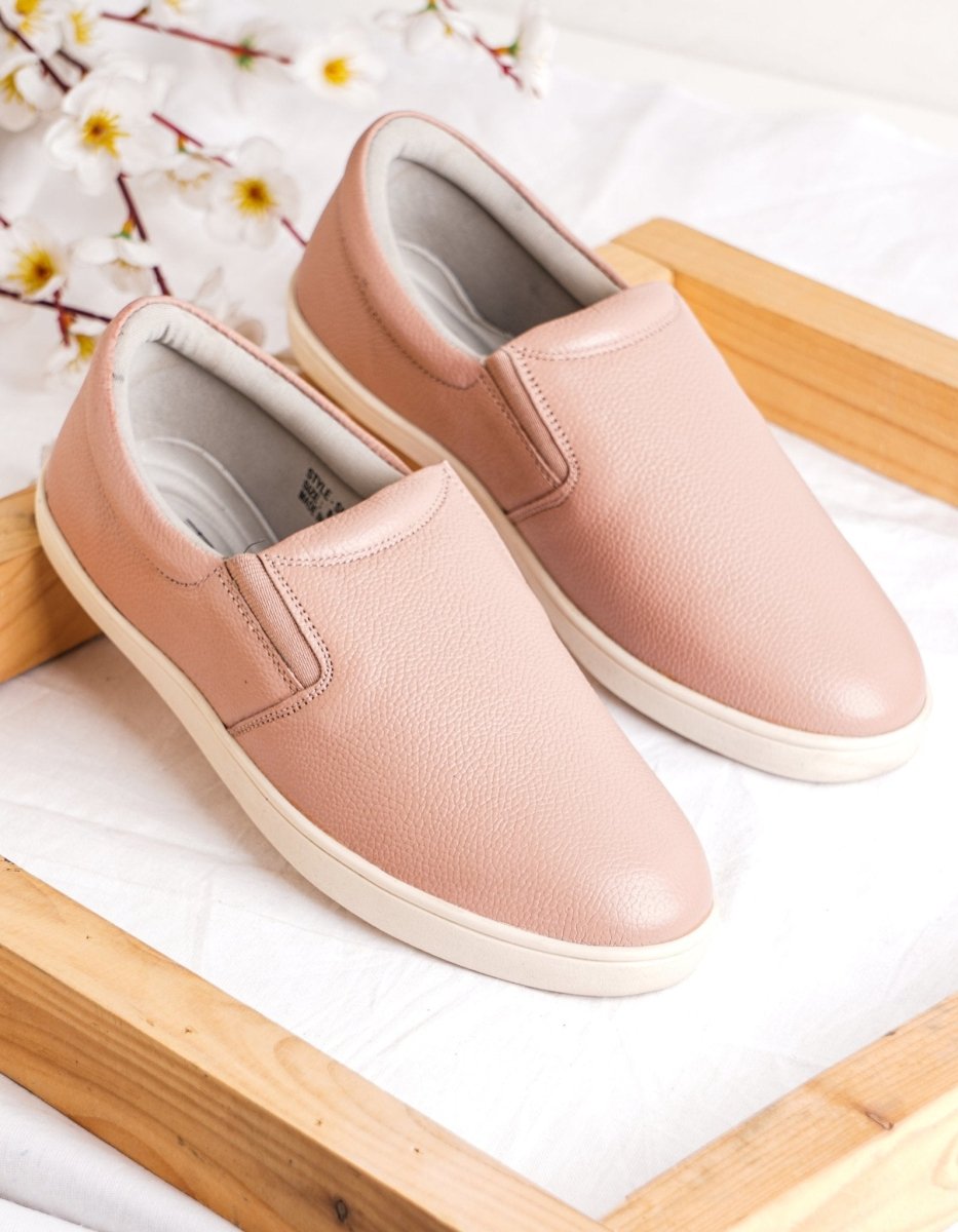 Silas Women's Genuine Leather Slip On Loafer Shoes Loafers by Libertyzeno – Don't Panic Shoes