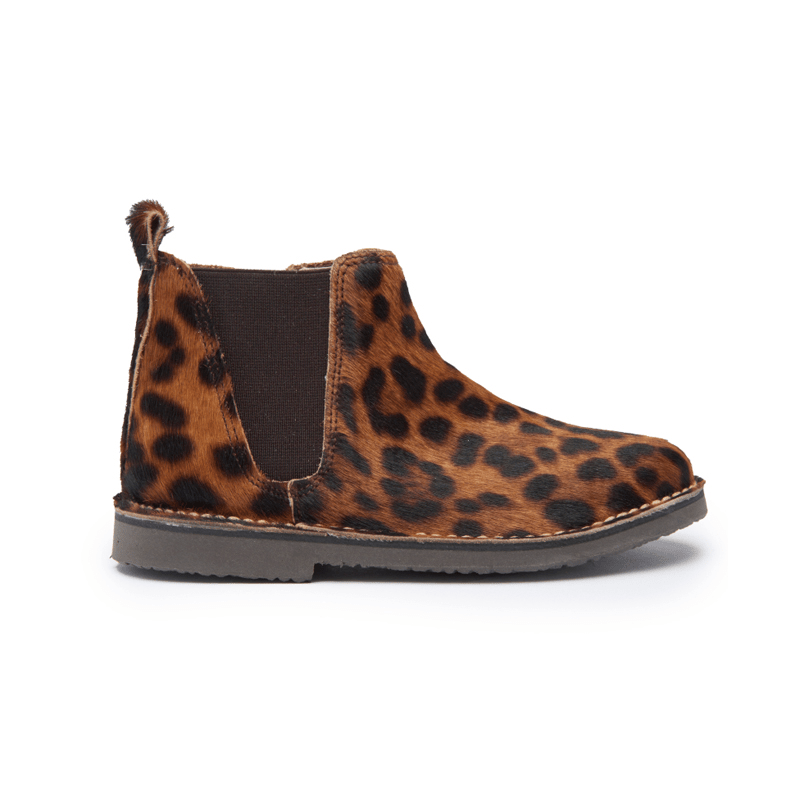 Simona Animal Print Zipper Sneaker With Rubber Sole fashion by Childrenchic – Don't Panic Shoes