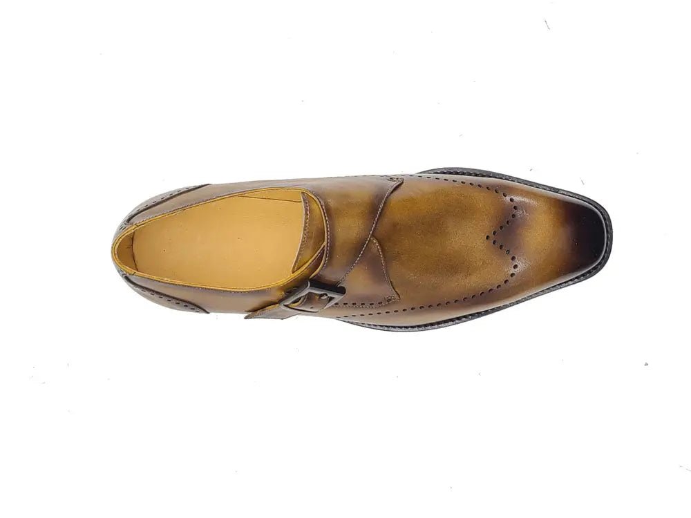 Single Classic Monk Loafer Calfskin Ks509 - 42t Ks509 - 42 Shoes by Carrucci Shoes – Don't Panic Shoes