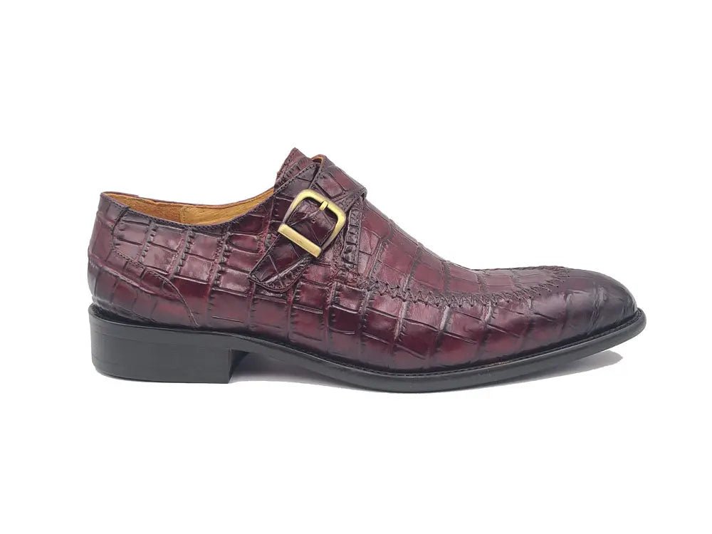 Single Monk Buckle Split Toe Loafer Calfskin Ks479 - 13 Shoes by Carrucci Shoes – Don't Panic Shoes