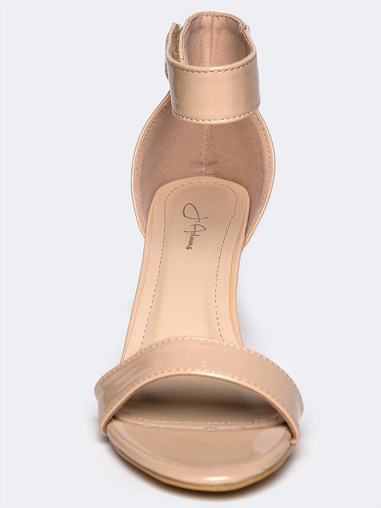 J Adams Shoes Women's Sleek | Beige Patent