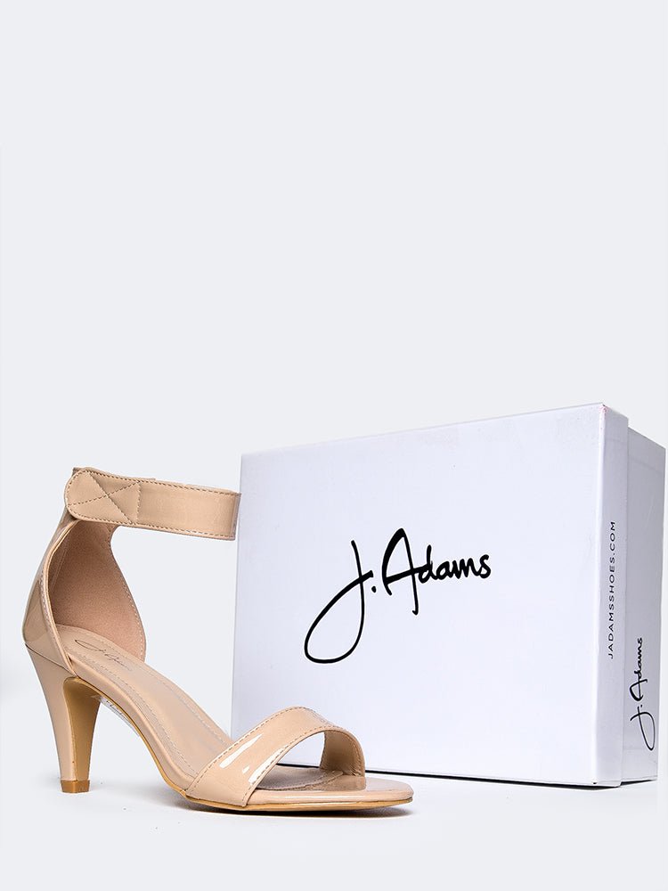 J Adams Shoes Women's Sleek | Beige Patent