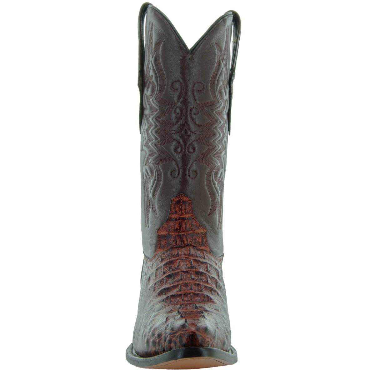 Soto Boots Men's Gator Tail Print Cowboy Boots Cognac (H7006) Cowboy Boots by Soto Boots – Don't Panic Shoes
