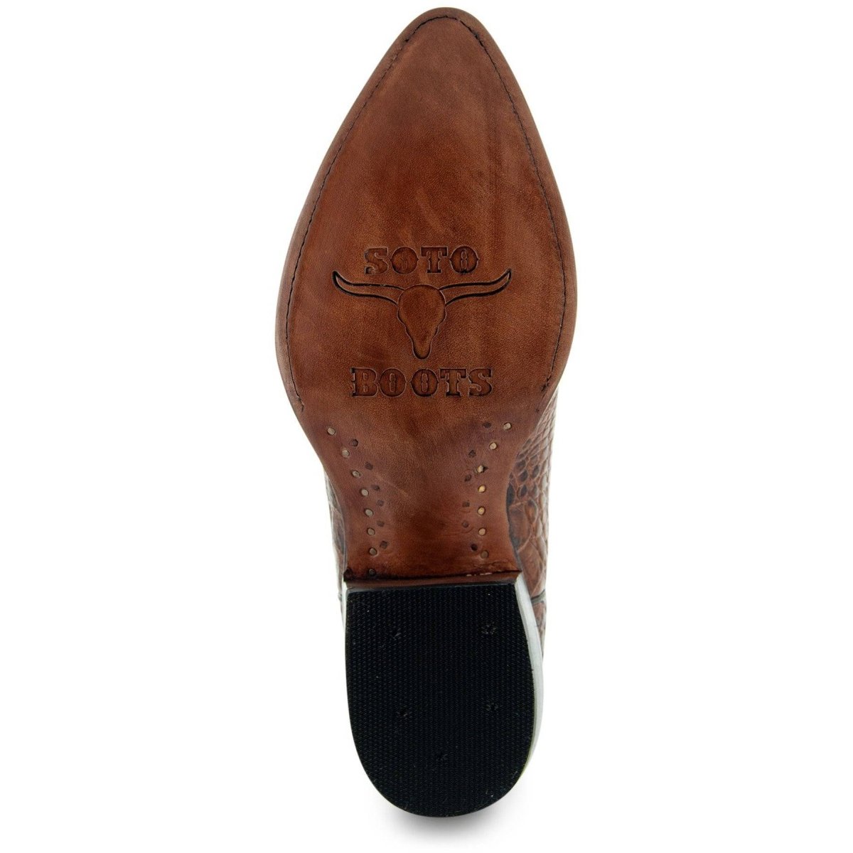 Soto Boots Men's Gator Tail Print Cowboy Boots (H7006) Cowboy Boots by Soto Boots – Don't Panic Shoes