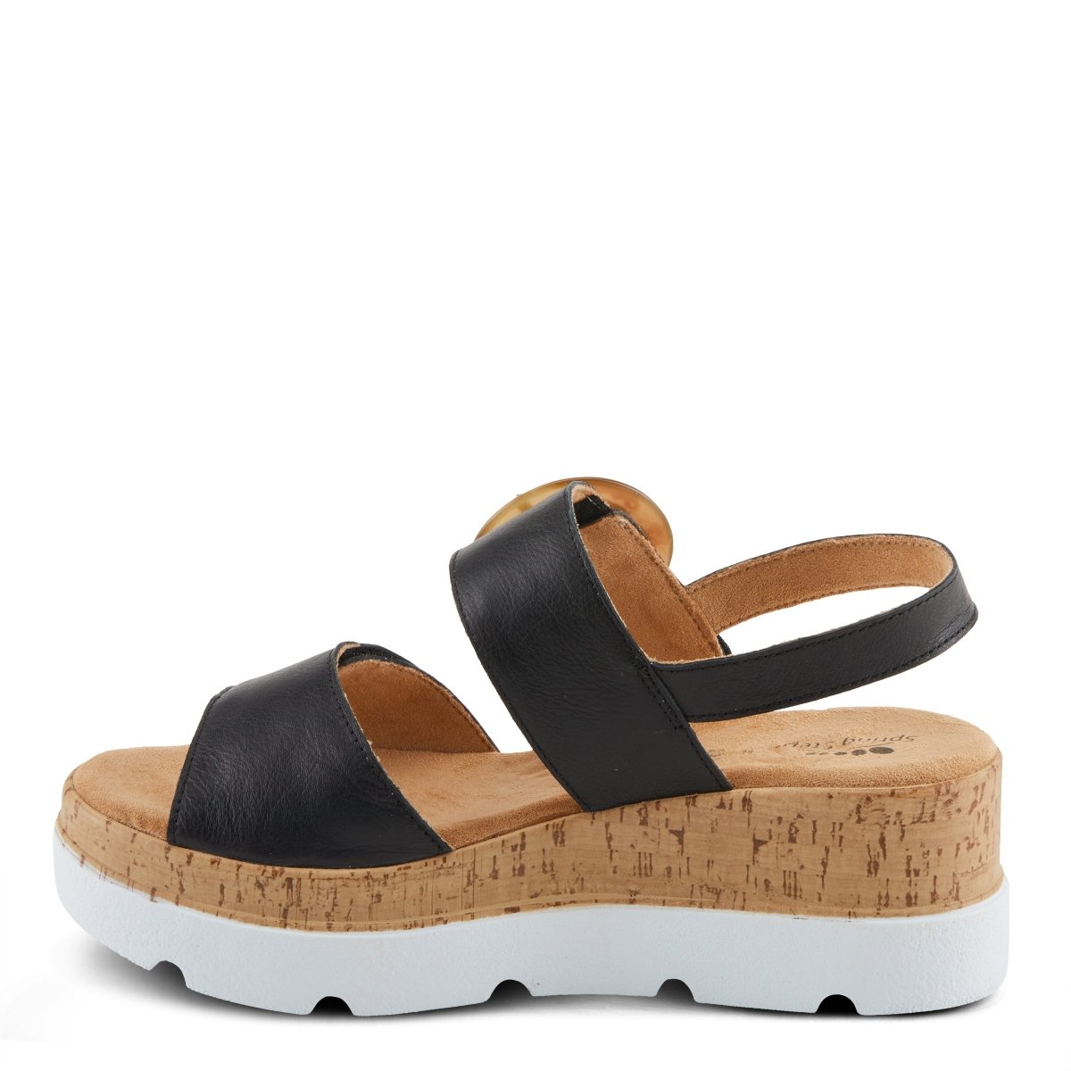 Spring Step Shoes Abarah Sandals Women's Leather Platform Platform Casual Sandals by Spring Step Shoes – Don't Panic Shoes