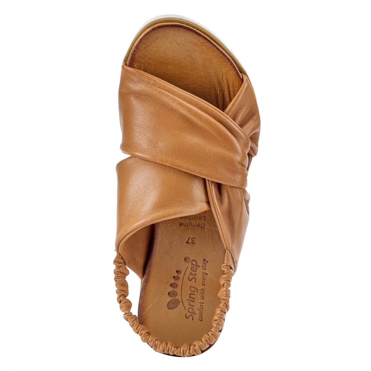 Spring Step ShoeS Angeline Women’s Leather Sandals 1" Heel Sandals by Spring Step Shoes – Don't Panic Shoes