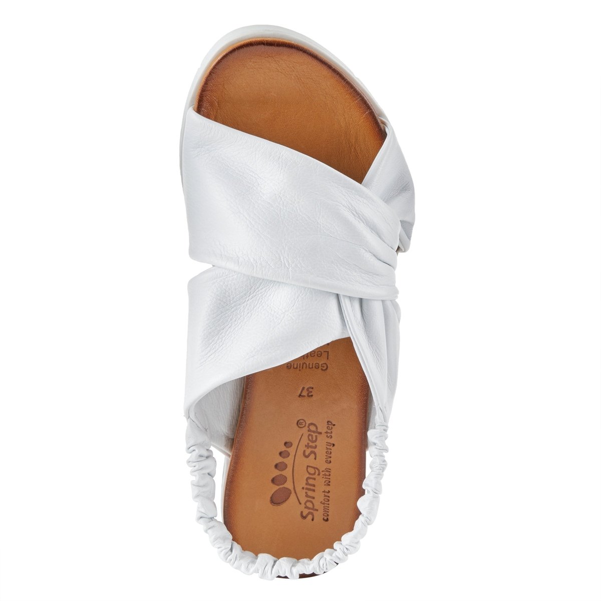 Spring Step ShoeS Angeline Women’s Leather Sandals 1" Heel Sandals by Spring Step Shoes – Don't Panic Shoes