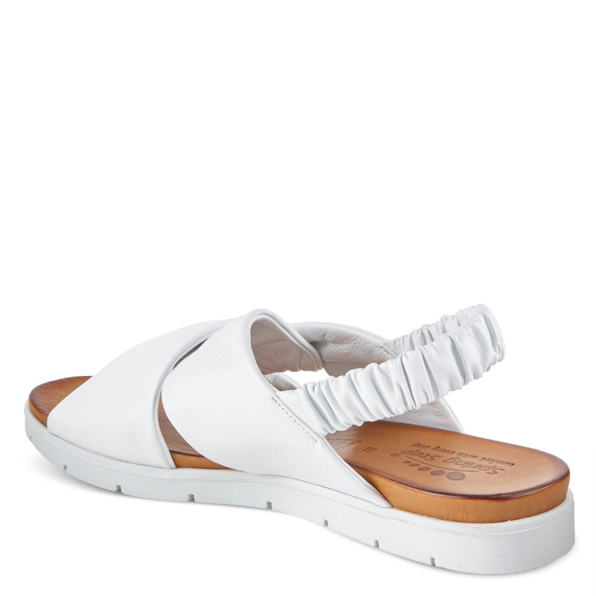 Spring Step ShoeS Angeline Women’s Leather Sandals 1" Heel Sandals by Spring Step Shoes – Don't Panic Shoes