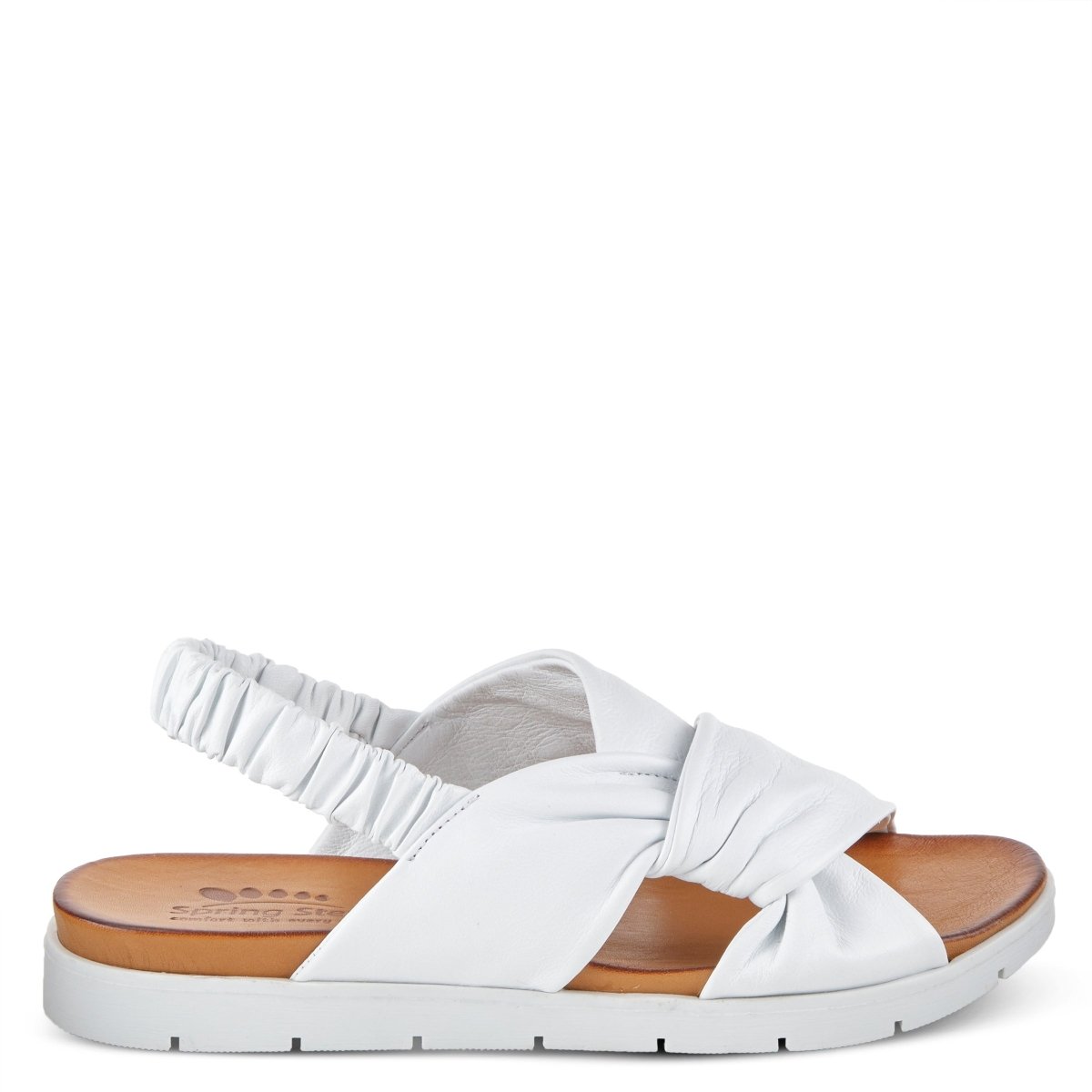 Spring Step ShoeS Angeline Women’s Leather Sandals 1" Heel Sandals by Spring Step Shoes – Don't Panic Shoes