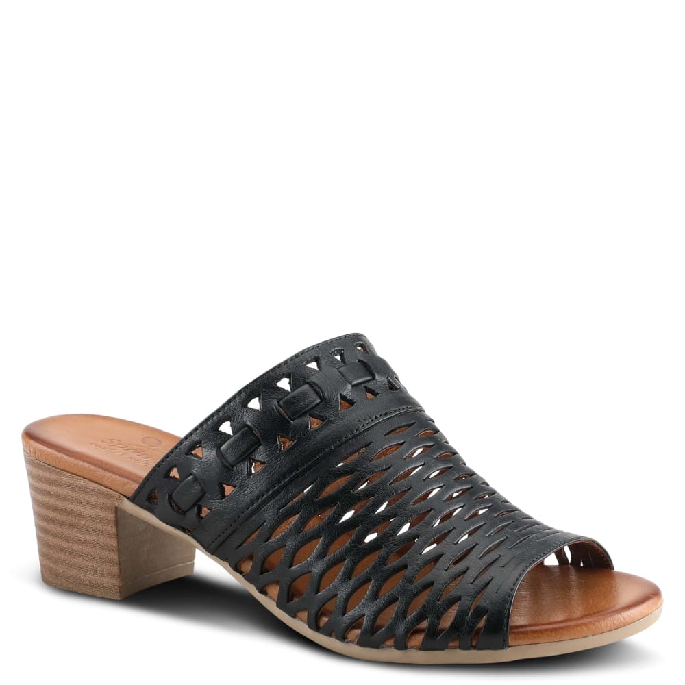 Spring Step Shoes Anika Leather Slide Sandals Shoes by Spring Step Shoes – Don't Panic Shoes