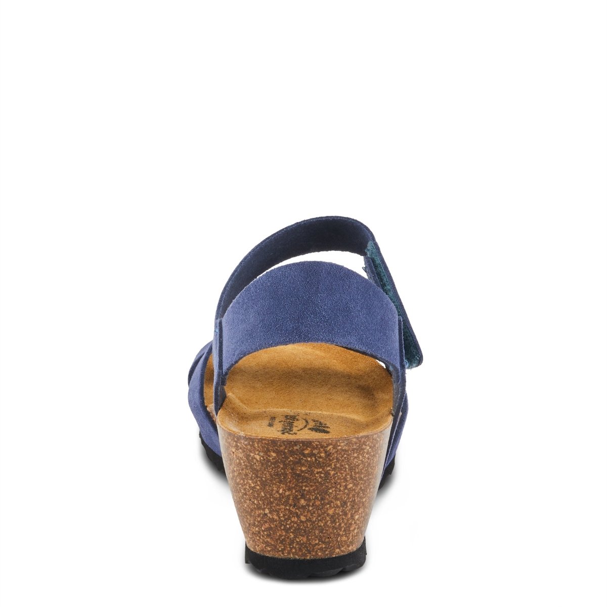 Spring Step ShoeS Babybell Women’s Suede Wedge Sandals 2" Heel Strappy Casual Sandals by Spring Step Shoes – Don't Panic Shoes