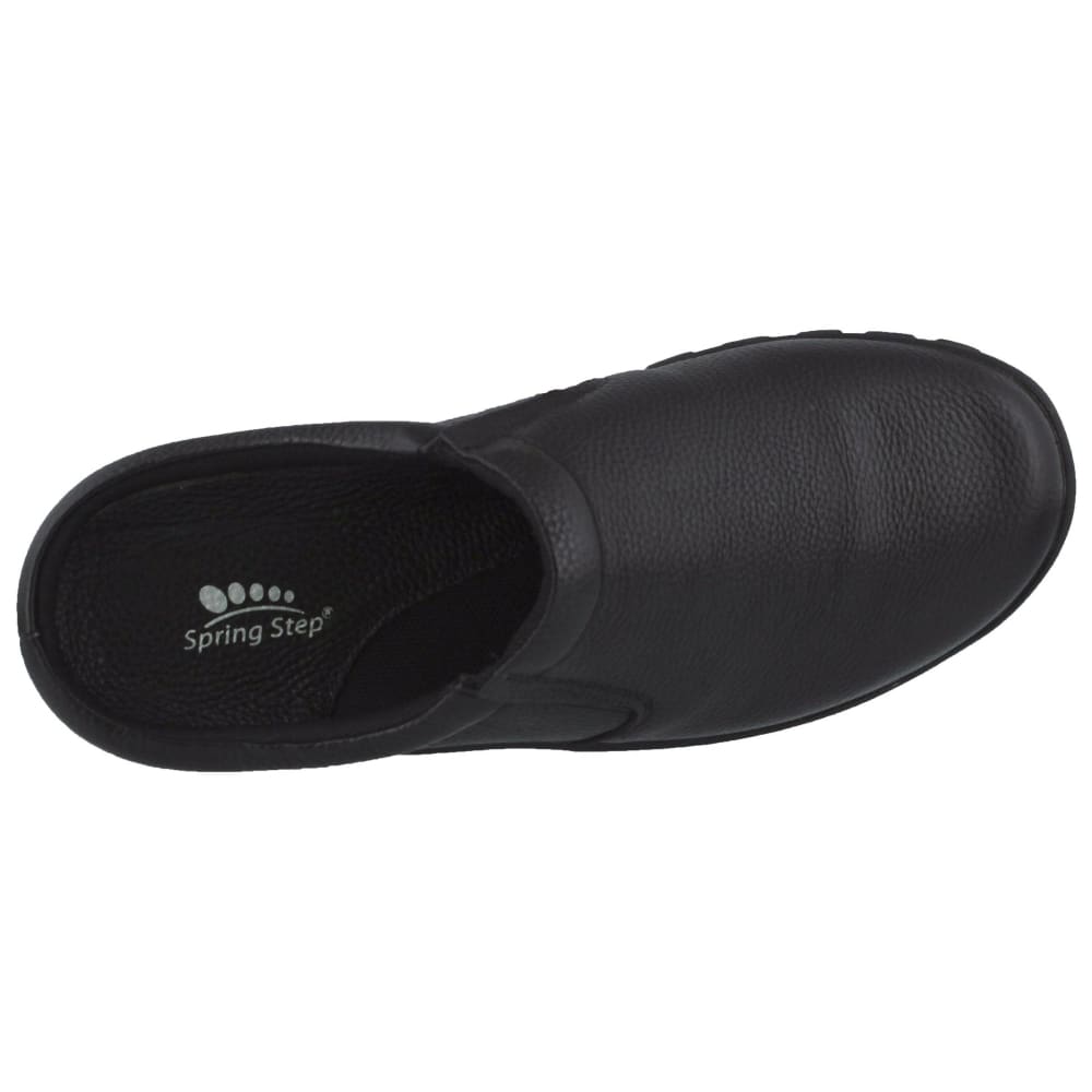Spring Step Shoes Blaine Men's Black Leather Slip On Shoes Shoes by Spring Step Shoes – Don't Panic Shoes