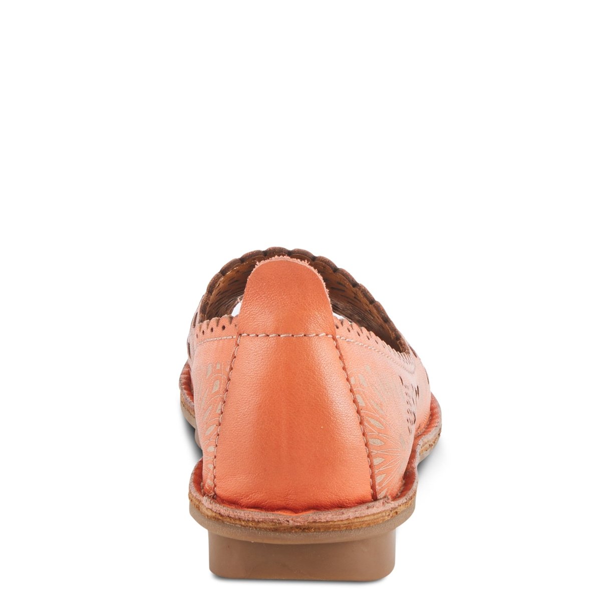 Spring Step ShoeS Brandal Women’s Leather Peep Toe Flats Slip - On Shoe by Spring Step Shoes – Don't Panic Shoes