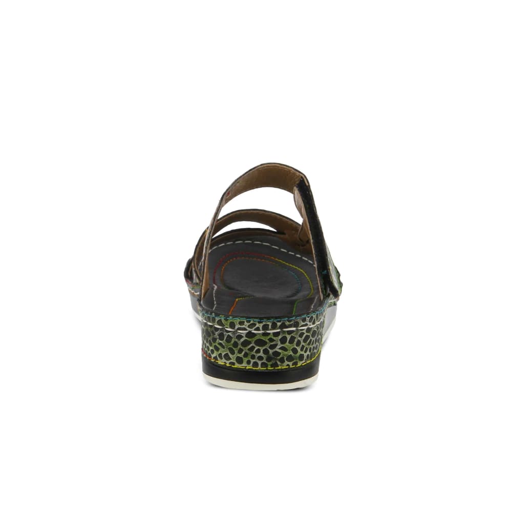 Spring Step Shoes Caiman Hand Painted Sandals Shoes by Spring Step Shoes – Don't Panic Shoes